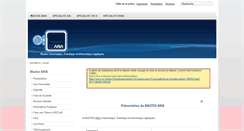 Desktop Screenshot of masterasp.irccyn.ec-nantes.fr