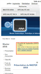 Mobile Screenshot of masterasp.irccyn.ec-nantes.fr