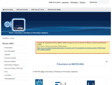 Tablet Screenshot of masterasp.irccyn.ec-nantes.fr