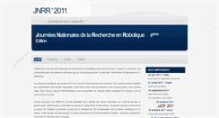 Desktop Screenshot of jnrr2011.irccyn.ec-nantes.fr